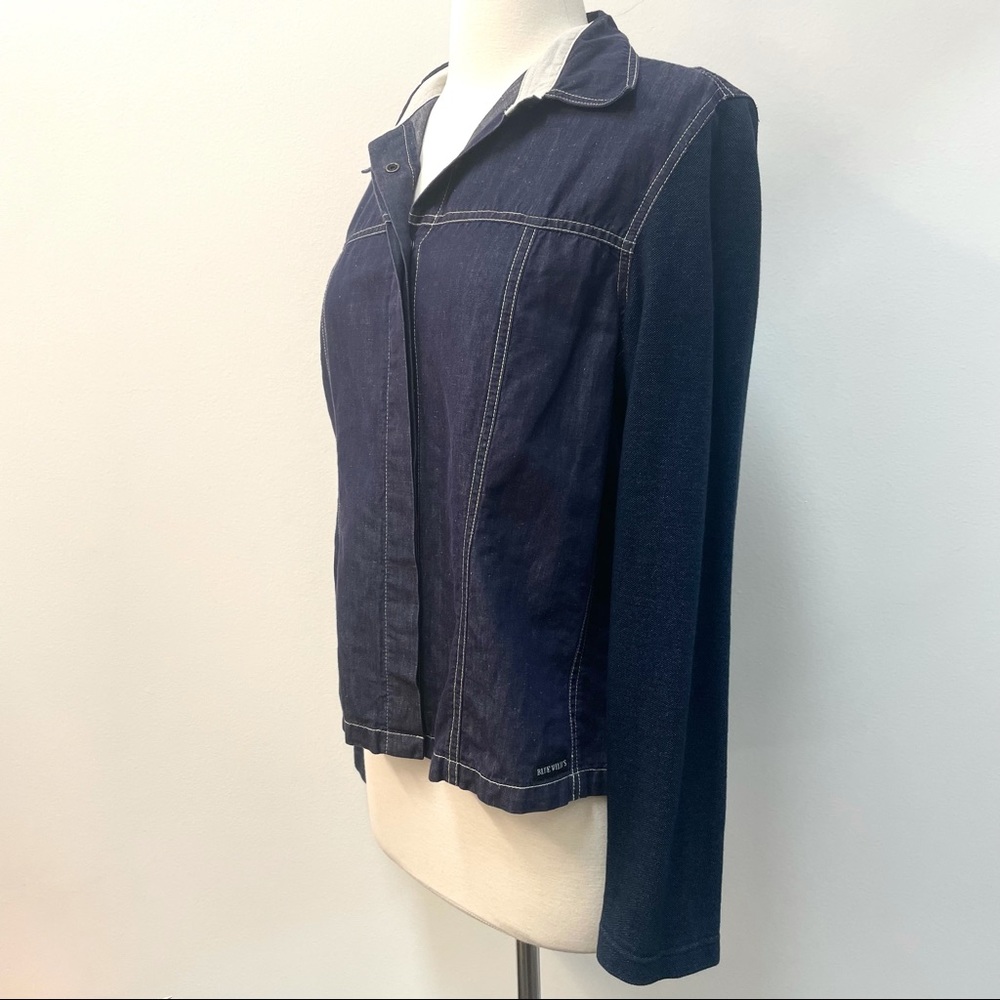 Blue Willi's Linen & Cotton Snap Shirt - Picture 2 of 6